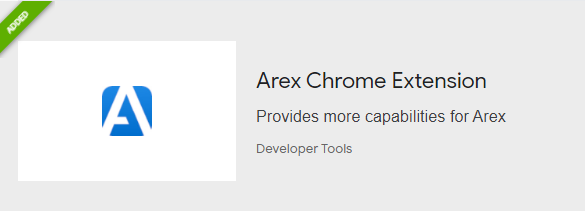 AREX Chrome 插件